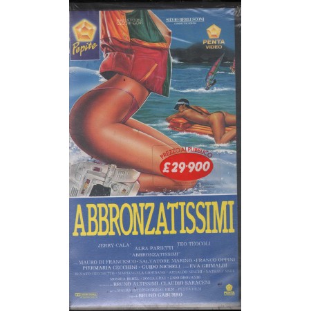 Abbronzatissimi VHS Bruno Gaburro Univideo – 1018202 Sigillato