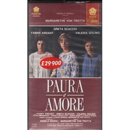 Paura E Amore VHS Margarethe von Trotta Univideo – 1009002 Sigillato