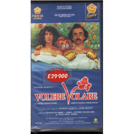 Volere Volare VHS Nichetti, Manuli Univideo – 1014702 Sigillato