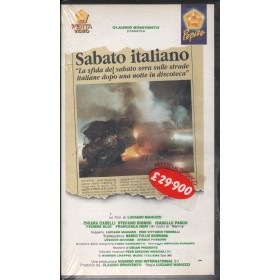 Sabato Italiano VHS Luciano Manuzzi Univideo – 1021302 Sigillato Sabato Italiano VHS Luciano Manuzzi Univideo – 1021302 Sigillato