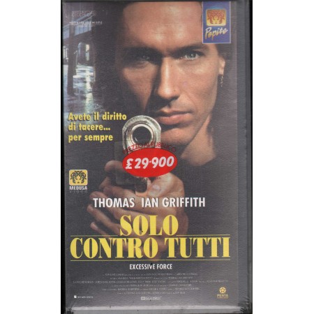 Solo Contro Tutti VHS Jon Hess Univideo – 1032401 Sigillato