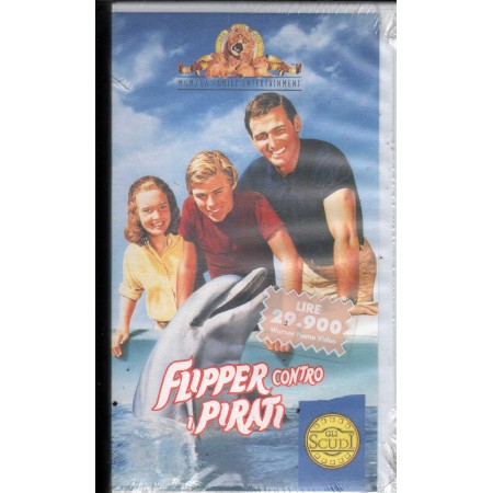 Flipper Contro I Pirati VHS Leon Benson Univideo – PIV52151 Sigillato