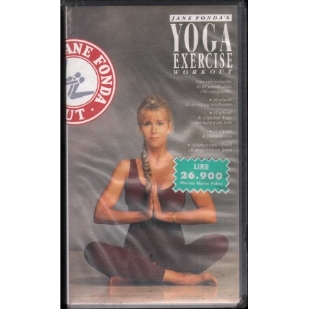 Yoga Exercise Workout VHS Jane Fonda Univideo – PIV55021 Sigillato