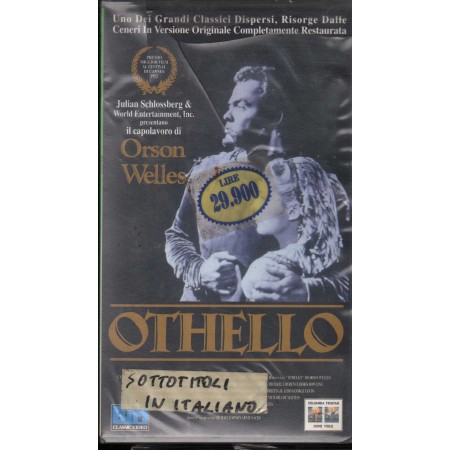 Otello VHS Orson Welles Univideo – CC11582 Sigillato