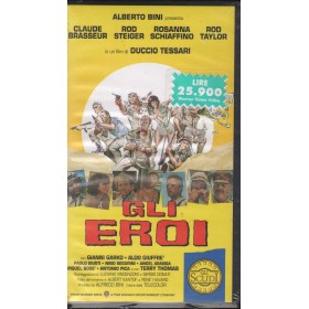 Gli Eroi VHS Duccio Tessari Univideo – PIV91947 Sigillato Gli Eroi VHS Duccio Tessari Univideo – PIV91947 Sigillato