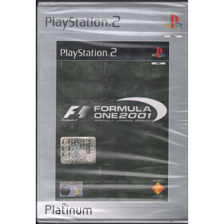 Formula One 2001 Platinum Playstation 2 PS2 Sigillato 0711719349921