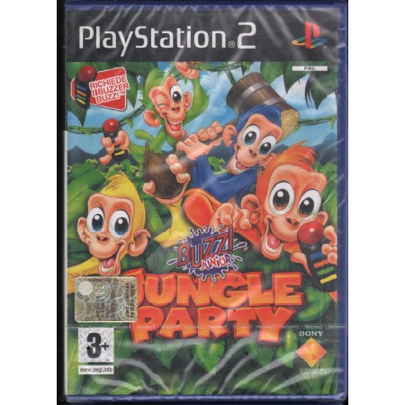 Buzz Junior:Jungle Party Playstation 2 PS2 Sigillato 0711719672371