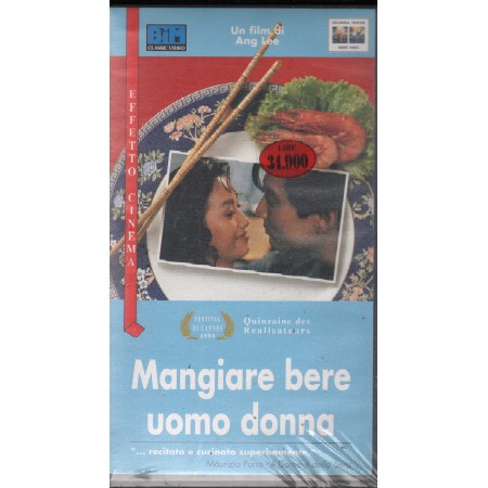 Mangiare Bere Uomo Donna VHS Ang Lee Univideo – CC71092 Sigillato