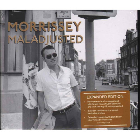 Morrissey  CD Maladjusted - Digipack Nuovo Sigillato 0600753174678