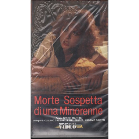 Morte Sospetta Di Una Minorenne VHS Sergio Martino Univideo – MVEC03055 Sigillato