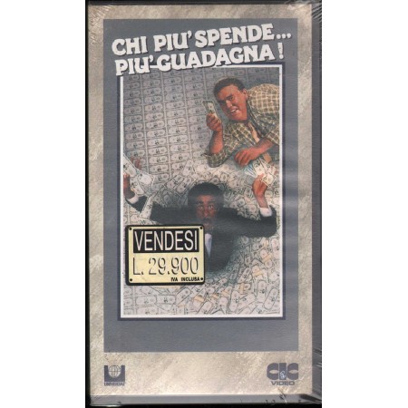 Chi Piu' Spende Piu' Guadagna VHS Walter Hill Univideo – UVS70009 Sigillato