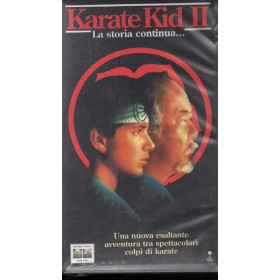 Karate Kid II - La Storia Continua VHS John G. Avildsen Univideo – CB09458 Sigillato Karate Kid II - La Storia Continua VHS John G. Avildsen Univideo – CB09458 Sigillato