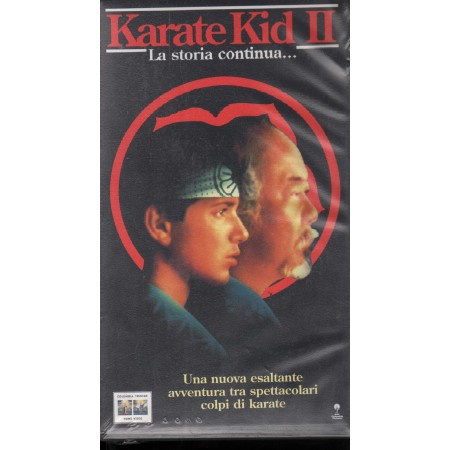 Karate Kid II - La Storia Continua VHS John G. Avildsen Univideo – CB09458 Sigillato