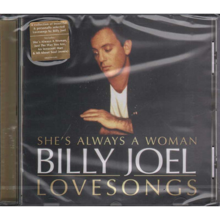 Billy Joel  CD She's Always a Woman: Love Songs Nuovo Sigillato 0886978432827