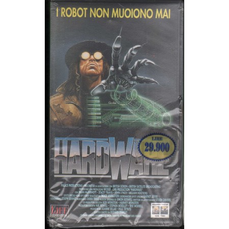 Hardware – I Robot Non Muoiono Mai VHS Richard Stanley Univideo – CC25182 Sigillato