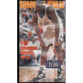 Shaquille O'Neal: Piu' Grande Della Vita VHS Robert Santarlasci Univideo – 817915 Sigillato Shaquille O'Neal: Piu' Grande Della Vita VHS Robert Santarlasci Univideo – 817915 Sigillato