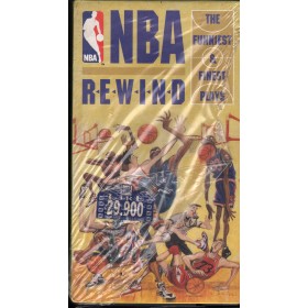 NBA Rewind: The Funniest Finest Plays VHS Charlie Bloom 615815 Sigillato NBA Rewind: The Funniest Finest Plays VHS Charlie Bloom 615815 Sigillato