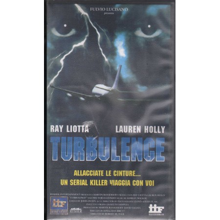 Turbulence VHS Robert Butler Univideo – CK20402 Sigillato