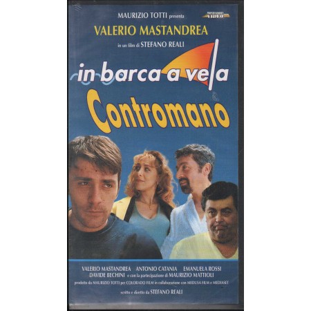 In Barca A Vela Contromano VHS Stefano Reali Univideo – M003389 Sigillato