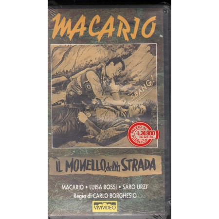 Il Monello Della Strada VHS Carlo Borghesio Univideo – 51102 Sigillato