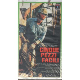 Cinque Pezzi Facili VHS Bob Rafelson Univideo – CVT21846 Sigillato Cinque Pezzi Facili VHS Bob Rafelson Univideo – CVT21846 Sigillato