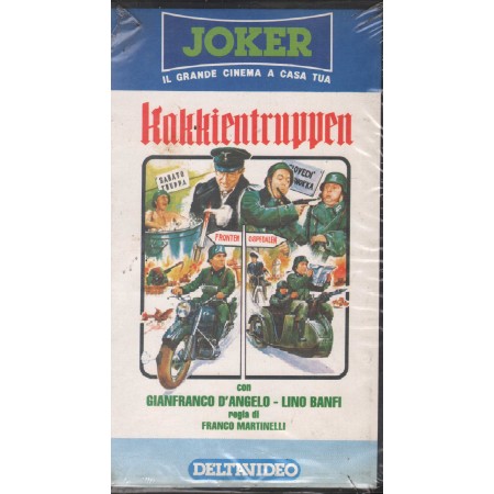 Kakkientruppen VHS Franco Martinelli Univideo – DVJ2184 Sigillato