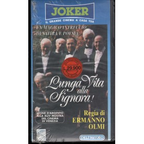 Lunga Vita Alla Signora VHS Ermanno Olmi Univideo – DVJ2922 Sigillato Lunga Vita Alla Signora VHS Ermanno Olmi Univideo – DVJ2922 Sigillato