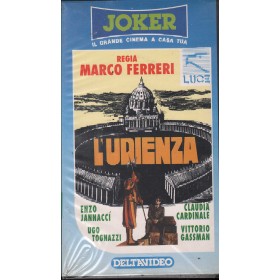 L'Udienza VHS Marco Ferreri Univideo – DVJ2013 Sigillato L'Udienza VHS Marco Ferreri Univideo – DVJ2013 Sigillato