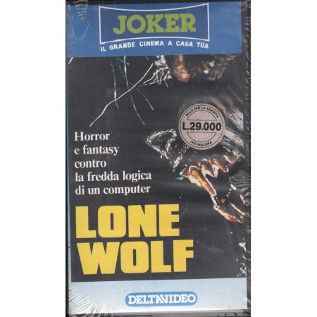 Lone Wolf VHS John Callas Univideo – DVJ2168 Sigillato