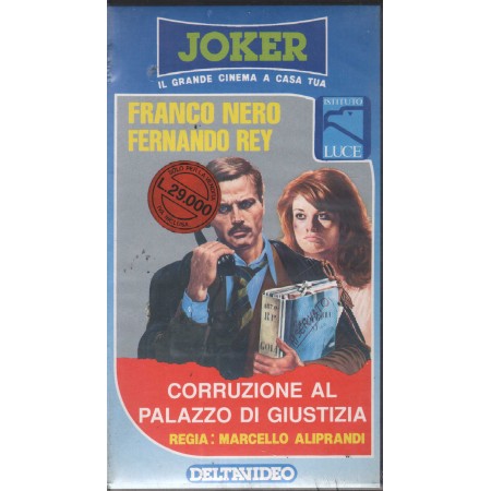 Corruzione A Palazzo Di Giustizia VHS Marcello Aliprandi Univideo – DVJ2163 Sigillato