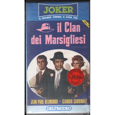 Il Clan Dei Marsigliesi VHS José Giovanni Univideo – DVJ2018 Sigillato