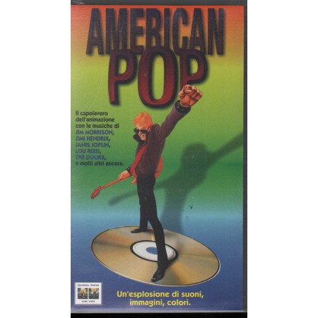 American Pop VHS Ralph Bakshi Univideo – CC97492 Sigillato