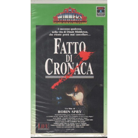 Fatto Di Cronaca VHS Robin Spry Univideo – CVT22088 Sigillato