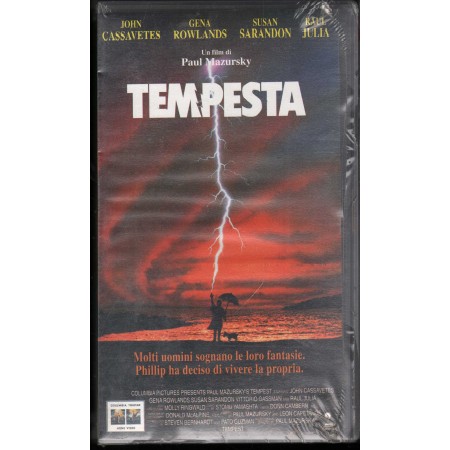 Tempesta VHS Paul Mazursky Univideo – CC01432 Sigillato