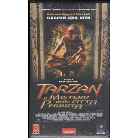 Tarzan, Il Mistero Della Città Perduta VHS Carl Schenkel Univideo – CC01432 Sigillato