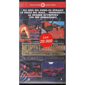 Mortal Kumbat: Il Viaggio Comincia VHS Larry Kasanoff Univideo – 3167 Sigillato Mortal Kumbat: Il Viaggio Comincia VHS Larry Kasanoff Univideo – 3167 Sigillato