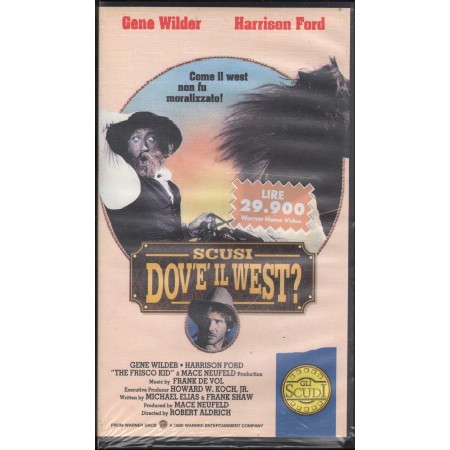 Scusi Dov'E' Il West VHS Robert Aldrich Univideo – PIV61095 Sigillato