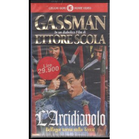 L'Arcidiavolo: Belfagor Torna Sulla Terra VHS Ettore Scola Univideo – 3121 Sigillato