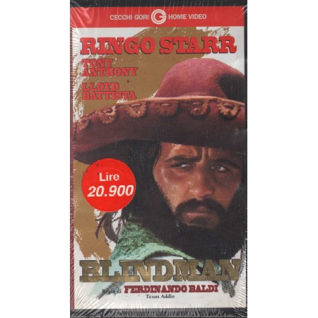 Blindman VHS Ferdinando Baldi Univideo – 7049 Sigillato