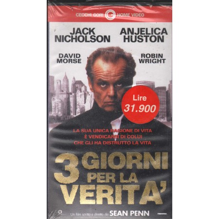 3 Giorni Per La Verità VHS Sean Penn Univideo – 3234 Sigillato