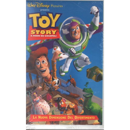 Toy Story Il Mondo Dei Giocattoli VHS John Lasseter Univideo – 26681SA Sigillato