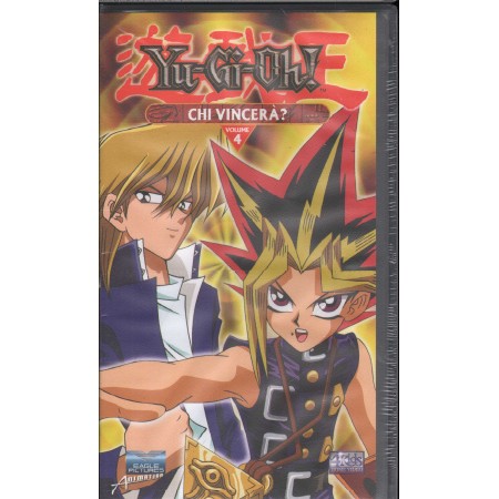 Yu-Gi-Oh - Chi Vincera' Vol. 4 VHS Kazuki Takahashi Univideo – 860900EVVO Sigillato