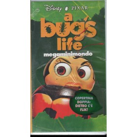 A Bug's Life - Megaminimondo VHS John Lasseter, Andrew Stanton Univideo – VS4781 Sigillato A Bug's Life - Megaminimondo VHS John Lasseter, Andrew Stanton Univideo – VS4781 Sigillato