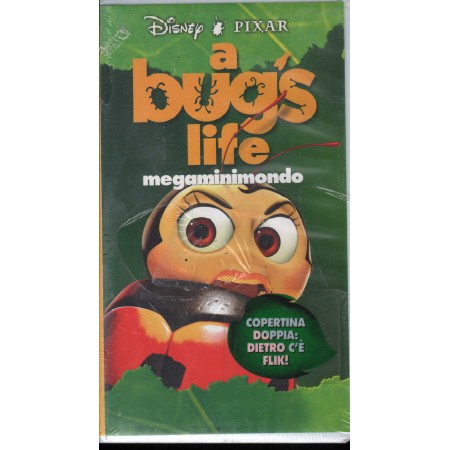 A Bug's Life - Megaminimondo VHS John Lasseter, Andrew Stanton Univideo – VS4781 Sigillato