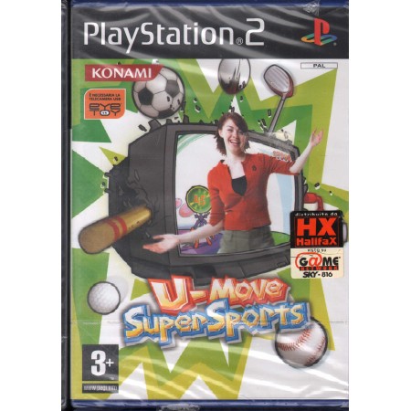 U-Move Super Sports Playstation 2 PS2 Sigillato 4012927025093