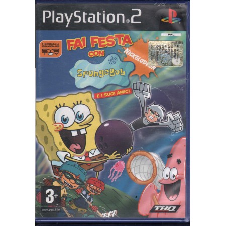 Fai Festa Con Spongebob E I Suoi Amici Playstation 2 PS2 Sigillato 4005209060424