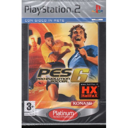 PES - Pro Evolution Soccer 6 Playstation 2 PS2 Sigillato 4012927120842