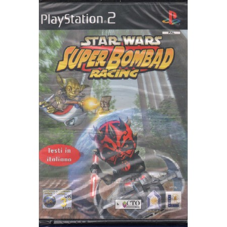 Star Wars : Super Bombad Racing Playstation 2 PS2 Sigillato 0023272998295