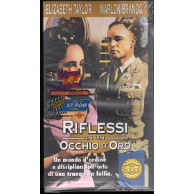 Riflessi In Un Occhio D'Oro VHS John Huston Univideo PIV11057 Sigillato Riflessi In Un Occhio D'Oro VHS John Huston Univideo PIV11057 Sigillato