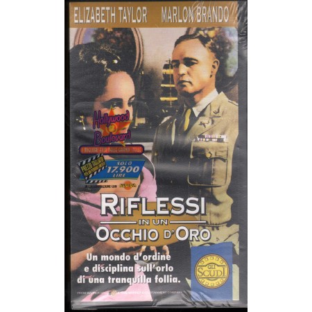 Riflessi In Un Occhio D'Oro VHS John Huston Univideo PIV11057 Sigillato